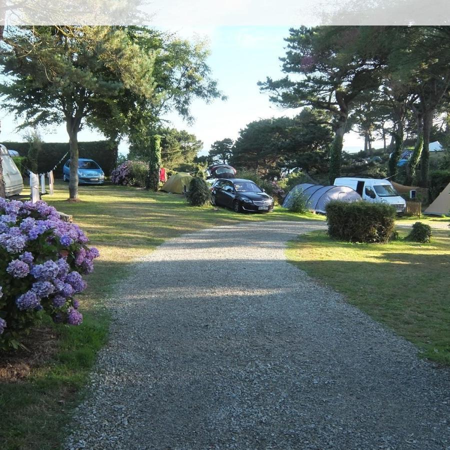 Les Hortensias Grande Tente Familiale Deux Chambres Et Sejour Vue Mer Sur Camping Nature เปลสแต็ง-เลส์-แกรฟส์ ภายนอก รูปภาพ