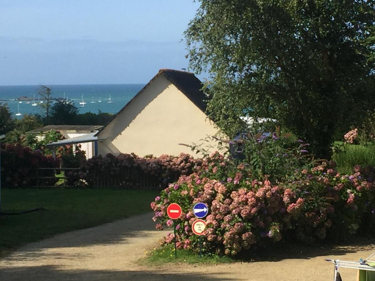 Les Hortensias Grande Tente Familiale Deux Chambres Et Sejour Vue Mer Sur Camping Nature เปลสแต็ง-เลส์-แกรฟส์ ภายนอก รูปภาพ
